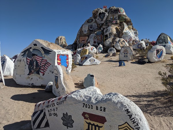 Fort Irwin Painted Rocks