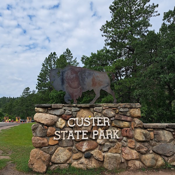 Welcome to Custer State Park Sign